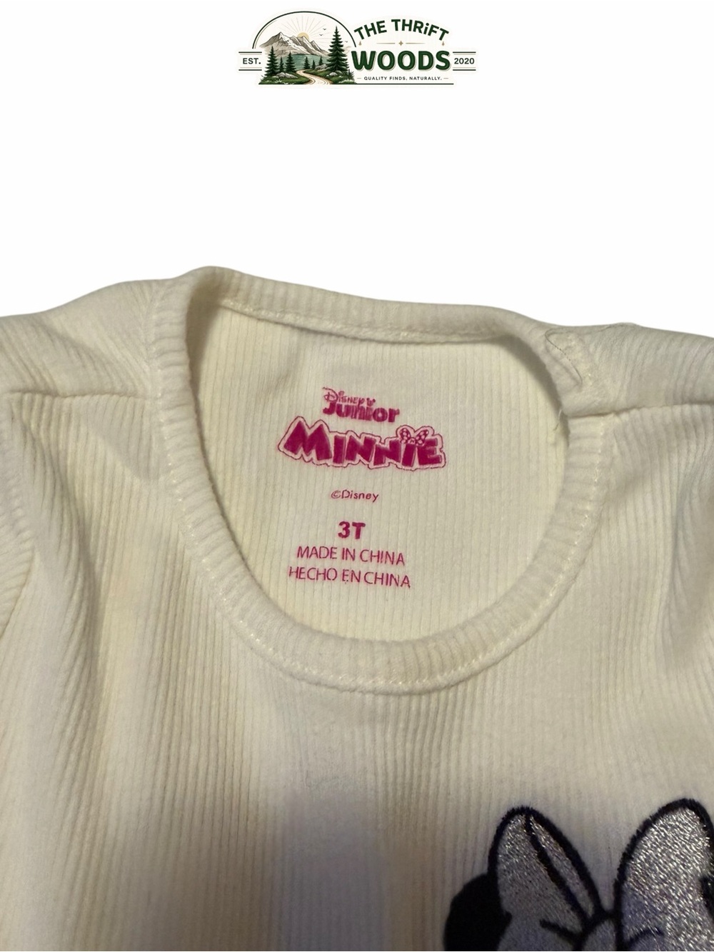 Minnie Mouse Ribbed Tee & Bike Shorts Set - Picture 2 of 2